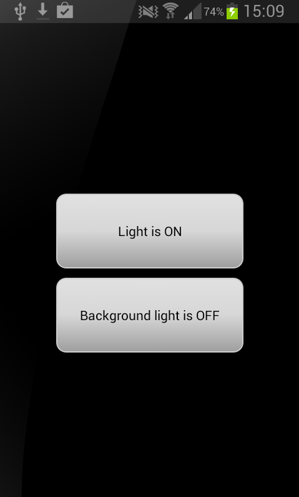 Simple Torch screen