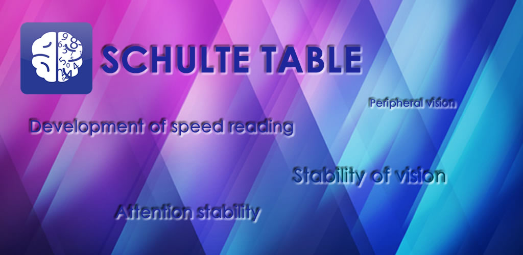 Schulte table